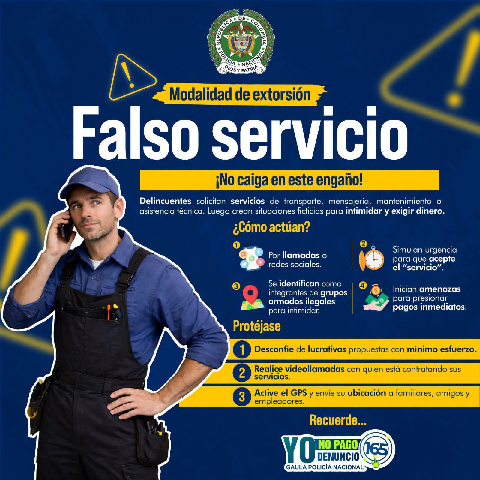 🚨 ¡Alerta de Extorsión! 🚨