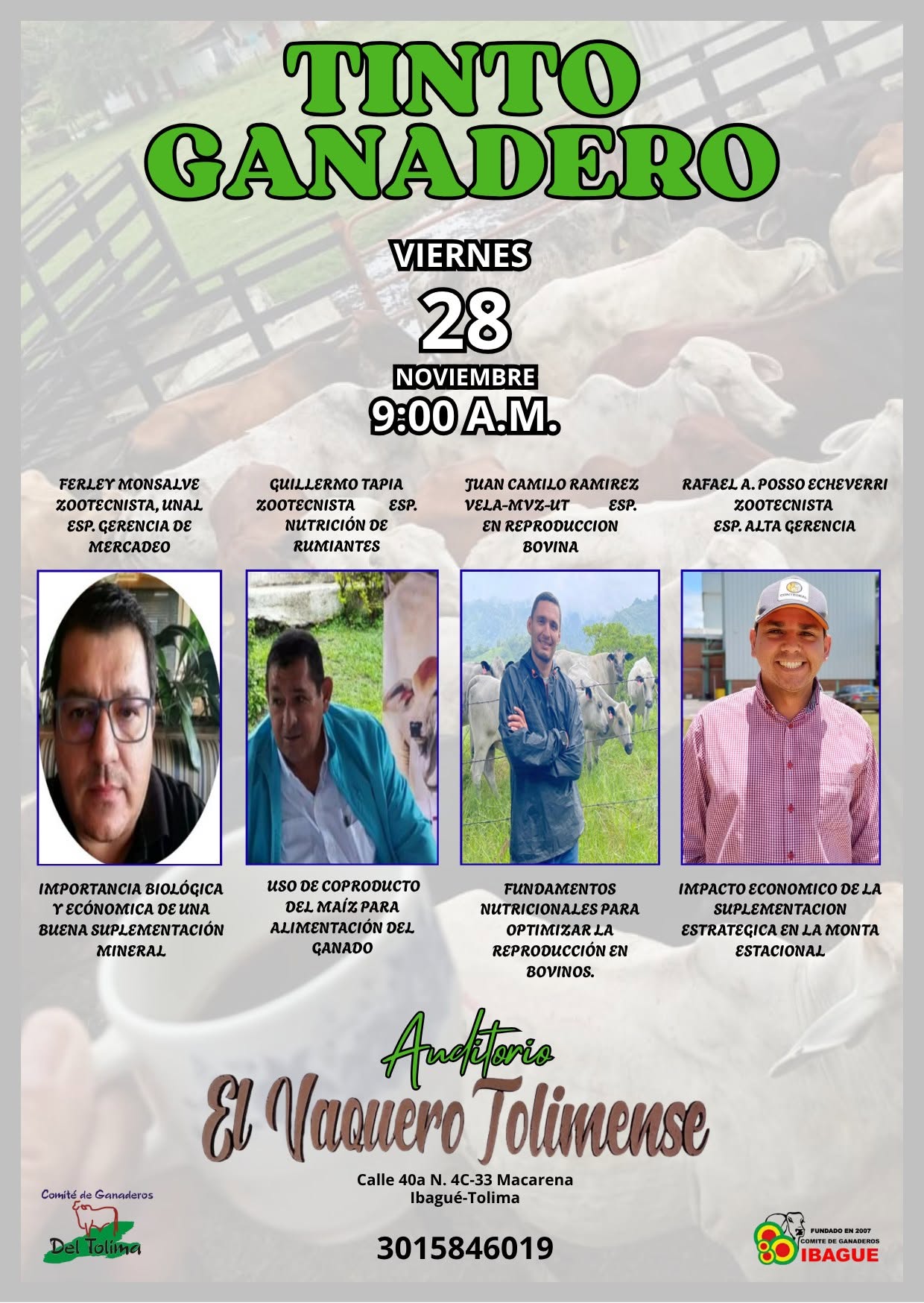 TINTO GANADERO 28 DE NOVIEMBRE